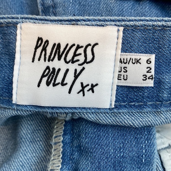 Princess Polly Hood Winked Denim Shorts - Picture 7 of 8